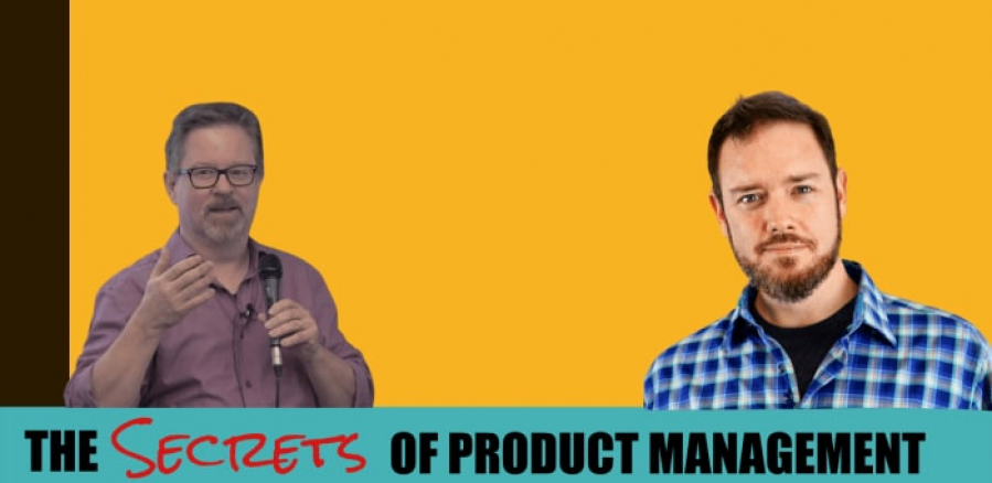 Image showing the logo from 'Secrets of product management'.