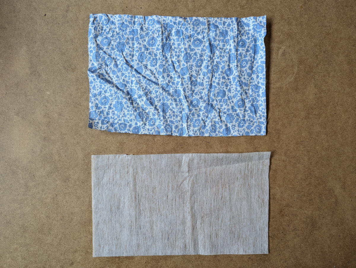 Fabric and interfacing