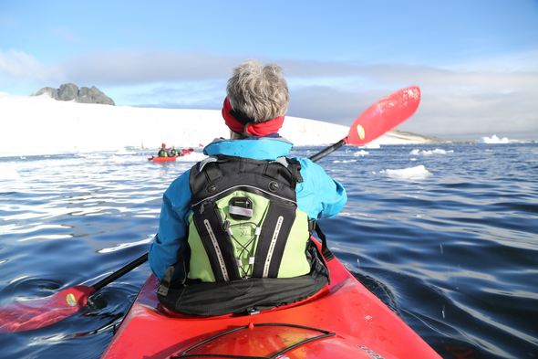 Included Kayak in Antarctica