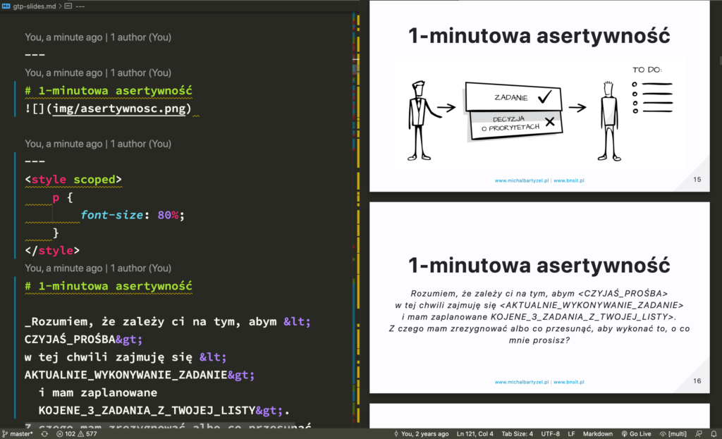 Documentation as Code - prezentacje w Marpit